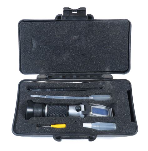 how to use robinair 75240 coolant and battery refractometer|coolant refractometer.